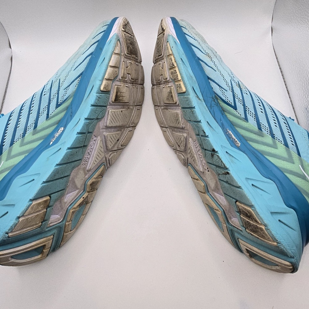Hoka One One Arahi 4 Size 10‎ Women's Running Blue Teal Workout Sneakers - Picture 6 of 8